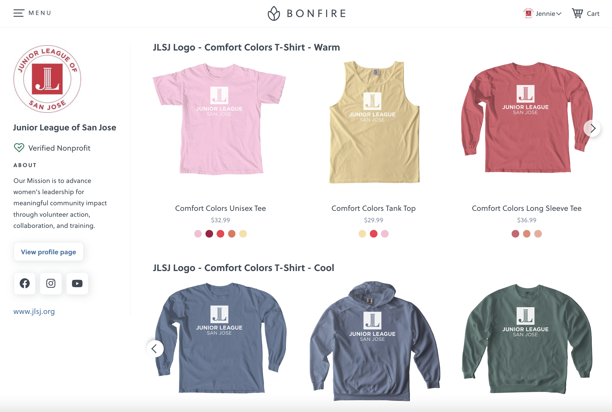 JLSJ Bonfire shop